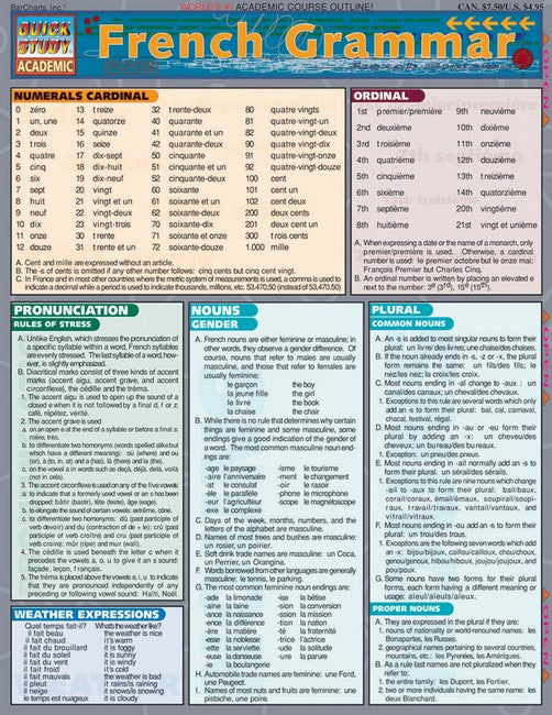 French Grammar cover