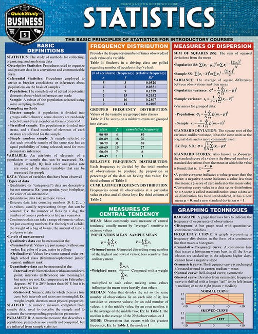 Statistics cover