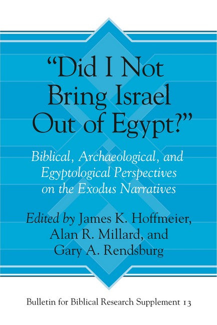 Did I Not Bring Israel Out of Egypt?"" cover
