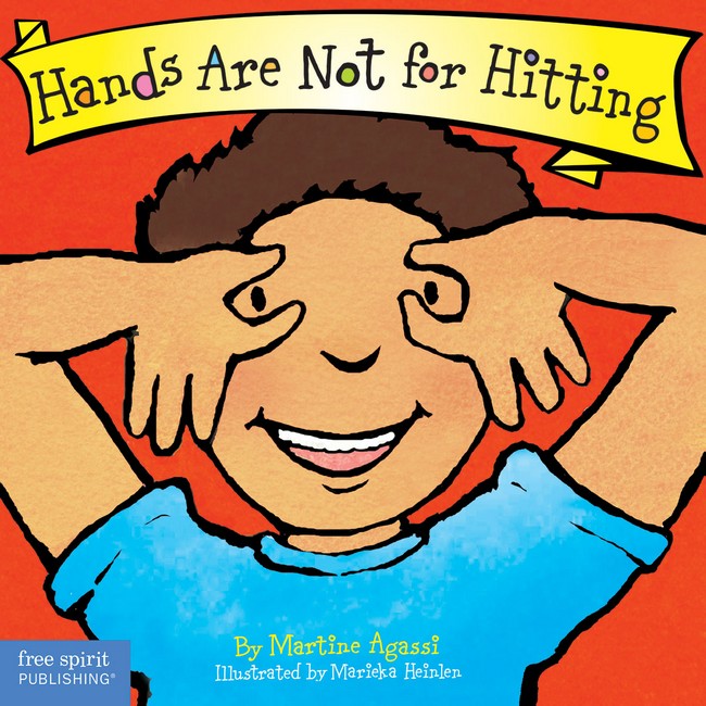 Hands Are Not for Hitting Board Book cover