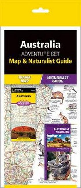 Australia Adventure Set: Map & Naturalist Guide