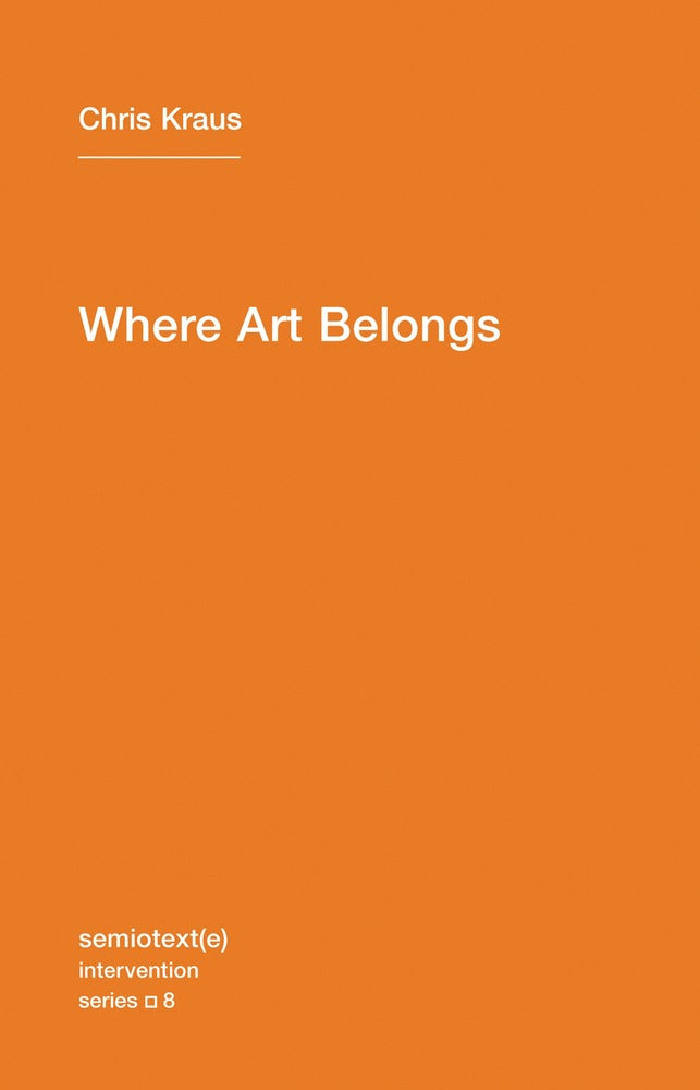Where Art Belongs book cover