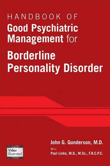Handbook of Good Psychiatric Management for Borderline Personality Disorder cover
