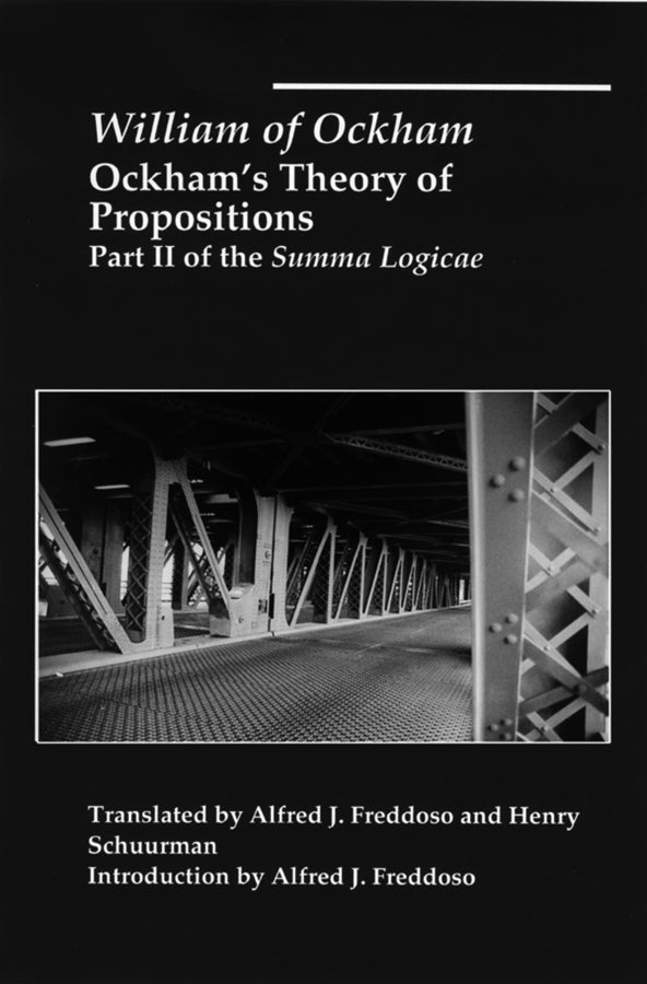 Ockham's Theory of Propositions: Part II of the Summa Logicae cover
