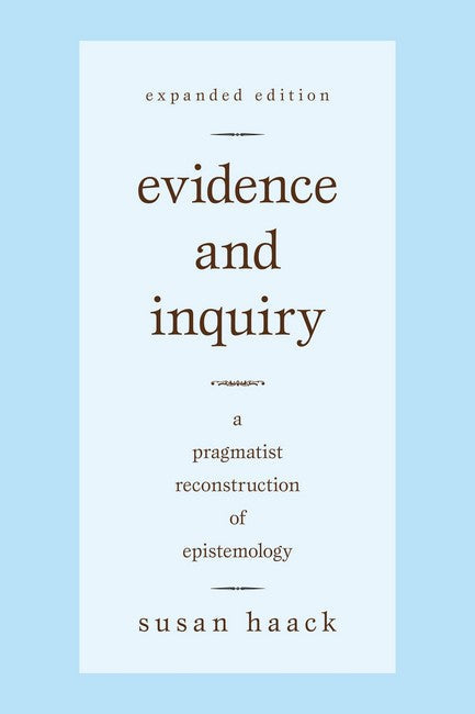 Evidence and Inquiry cover