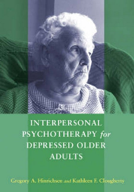Interpersonal Psychotherapy for Depressed Older Adults cover