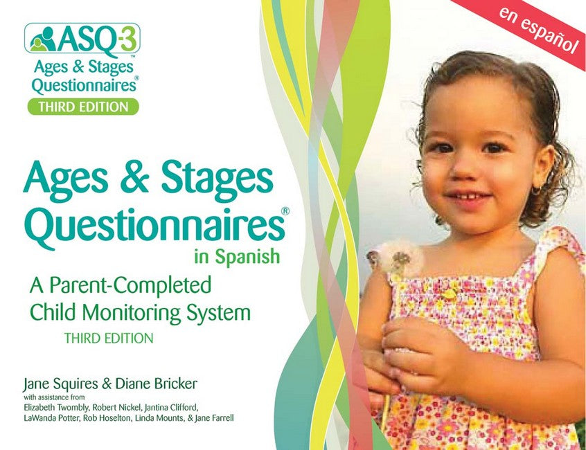 Ages & Stages Questionnaires (ASQ3) Questionnaires (Spanish) cover