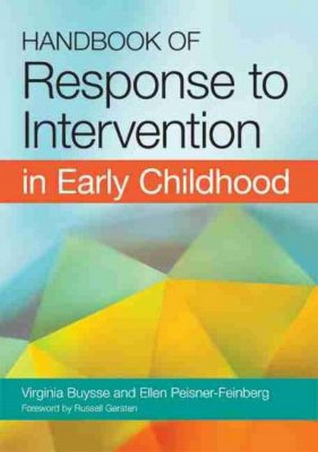 Handbook of Response to Intervention in Early Childhood cover