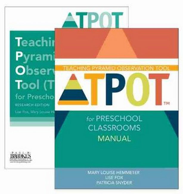 Teaching Pyramid Observation Tool (TPOT (TM)) for Preschool Classrooms Set cover