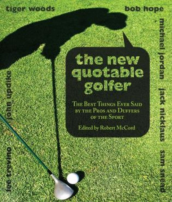 New Quotable Golfer cover
