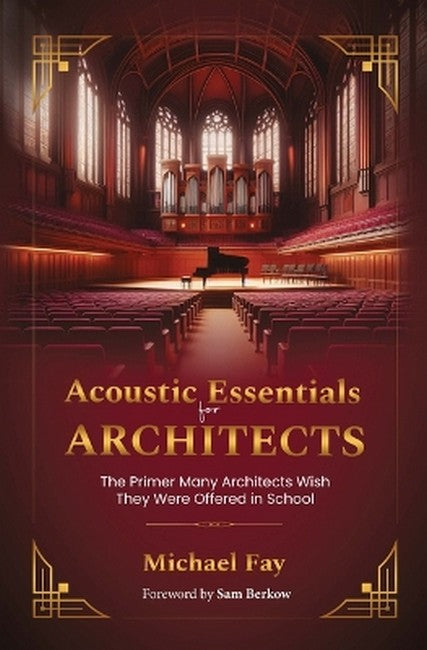 Acoustic Essentials for Architects cover