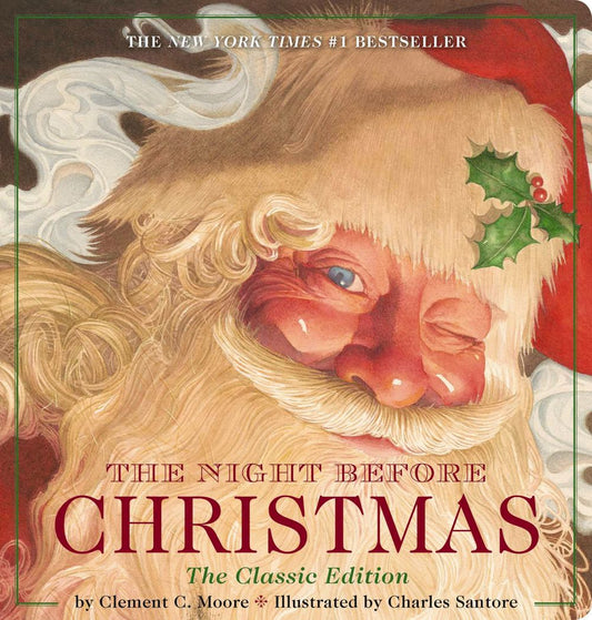 Night Before Christmas Oversized Padded Board Book: The Classic Edition (The New York Times Bestseller)