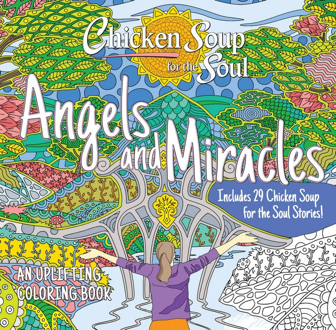 Chicken Soup for the Soul: Angels and Miracles Coloring Book cover