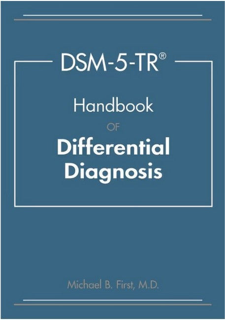 DSM-5-TR (R) Handbook of Differential Diagnosis cover