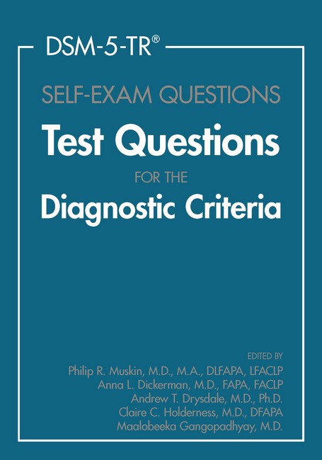 DSM-5-TR (R) Self-Exam Questions cover