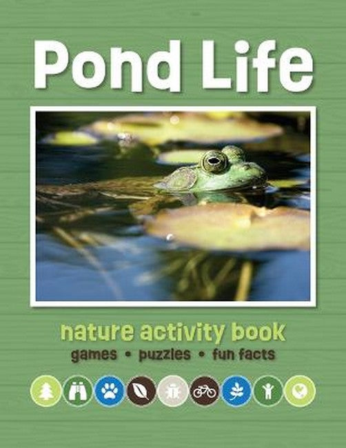 Pond Life Nature Activity Book cover