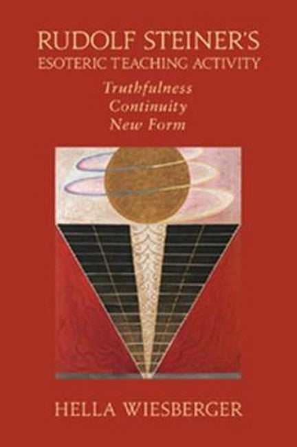 Rudolf Steiner's Esoteric Teaching Activity cover