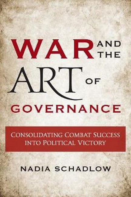 War and the Art of Governance cover