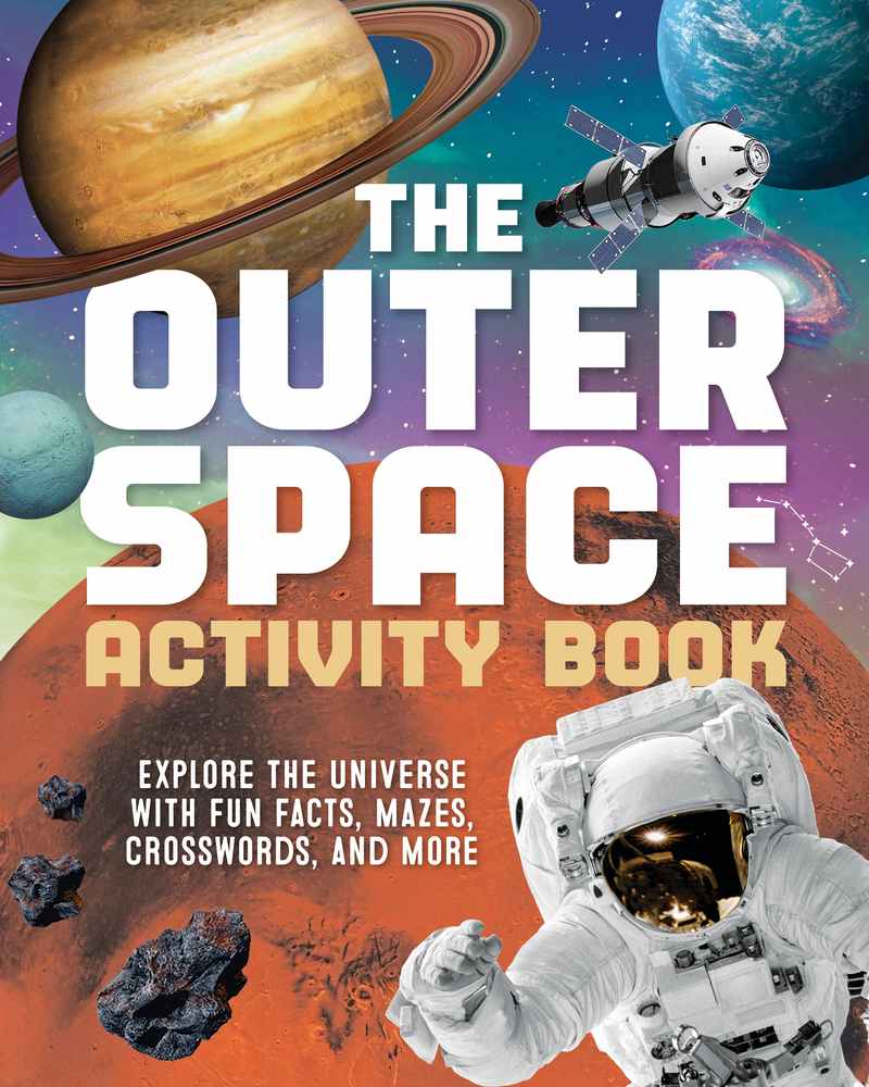 The Outer Space Activity Book for Kids book cover