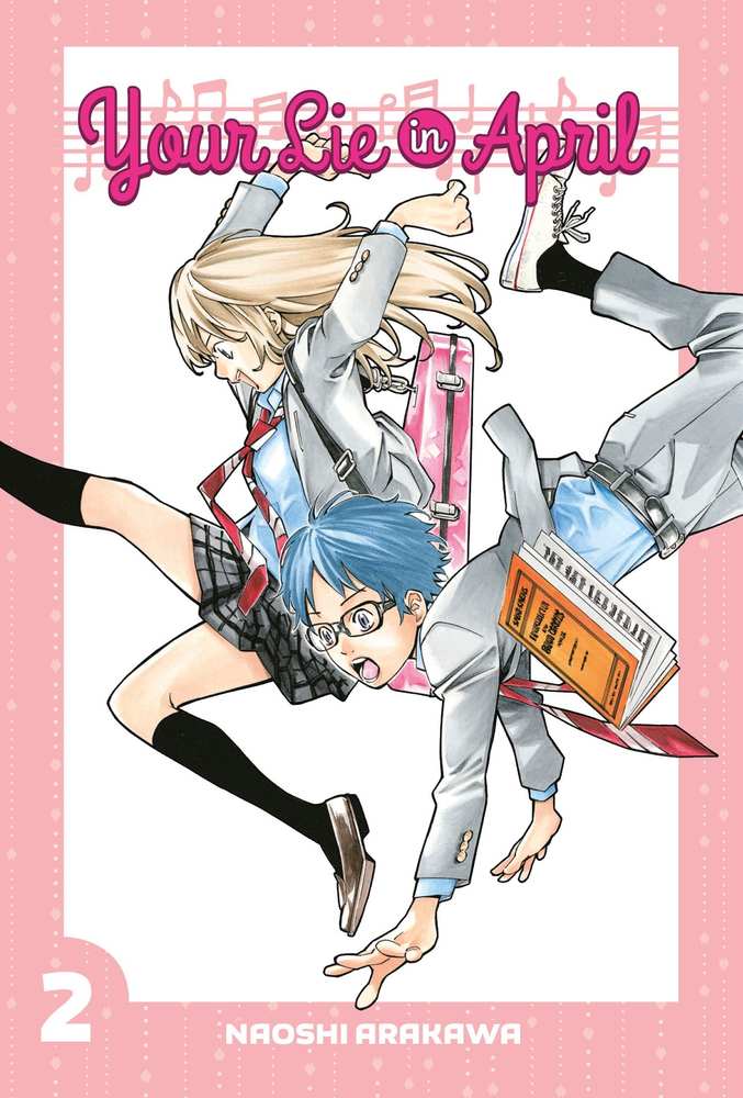 Your Lie in April 2 book cover