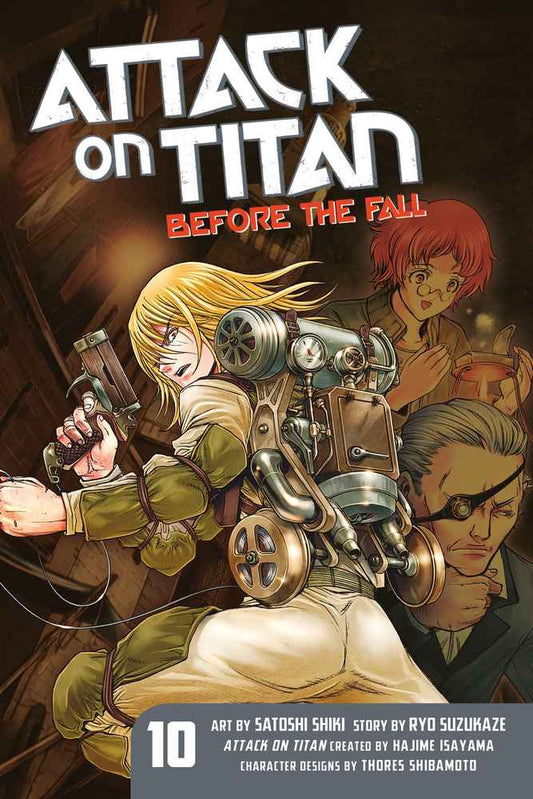 Attack on Titan: Before the Fall 12 book cover