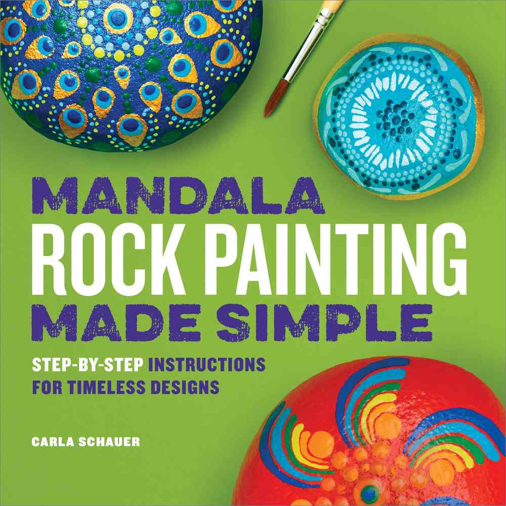 Mandala Rock Painting Made Simple book cover