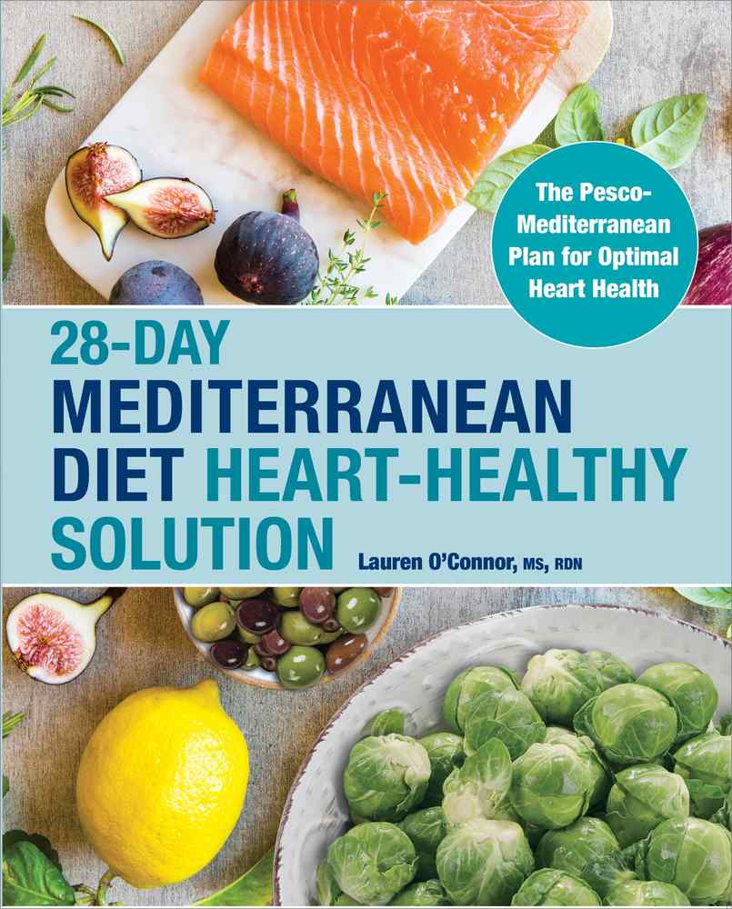 28-Day Mediterranean Diet Heart-Healthy Solution book cover