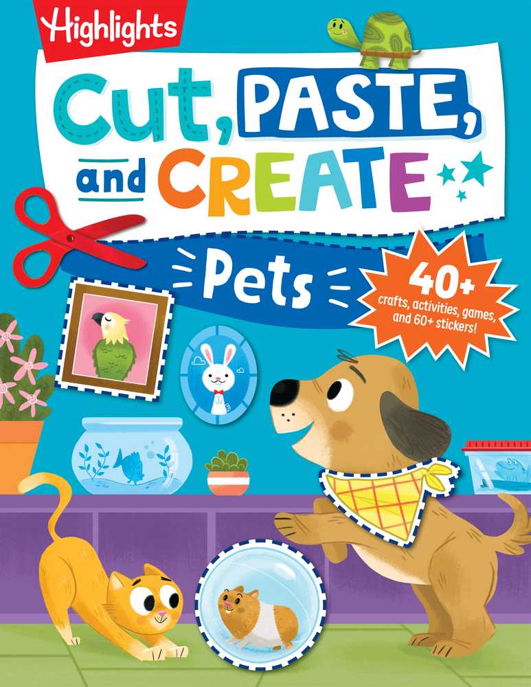 Cut, Paste, and Create Pets book cover