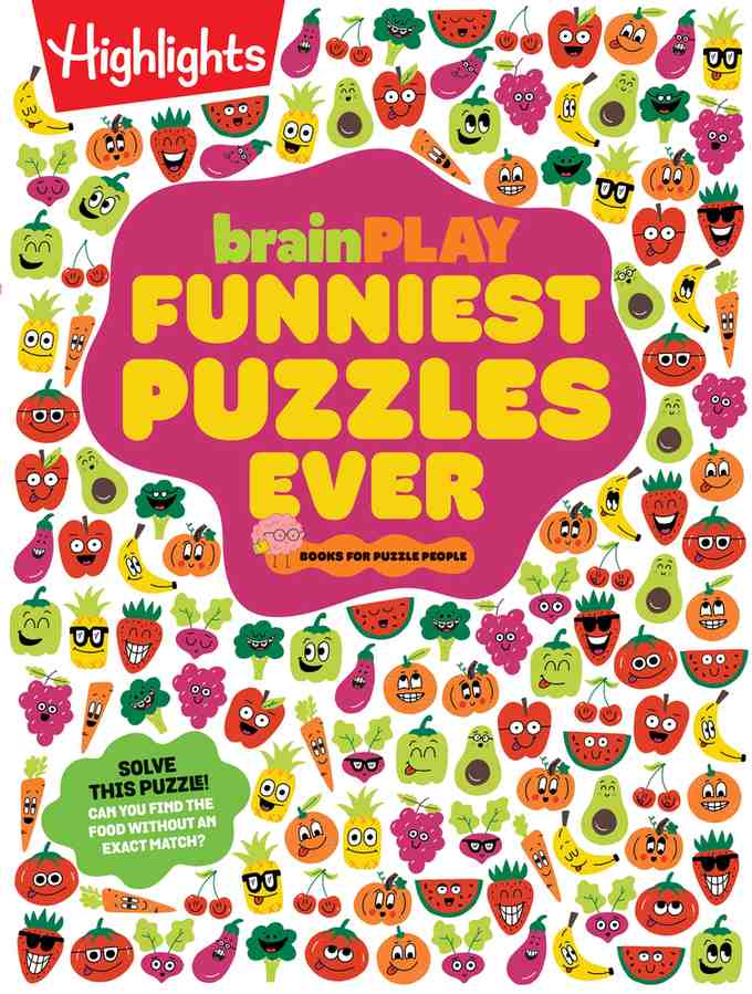 brainPLAY Funniest Puzzles Ever book cover