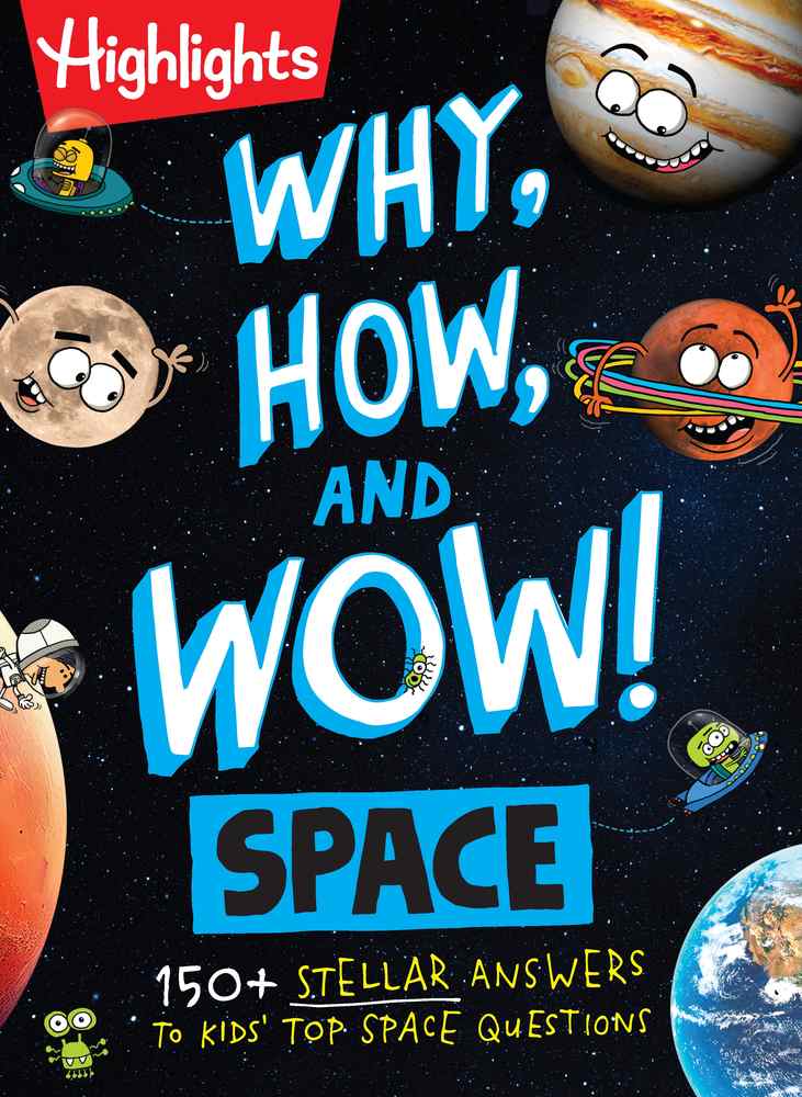 Why, How, and Wow! Space book cover