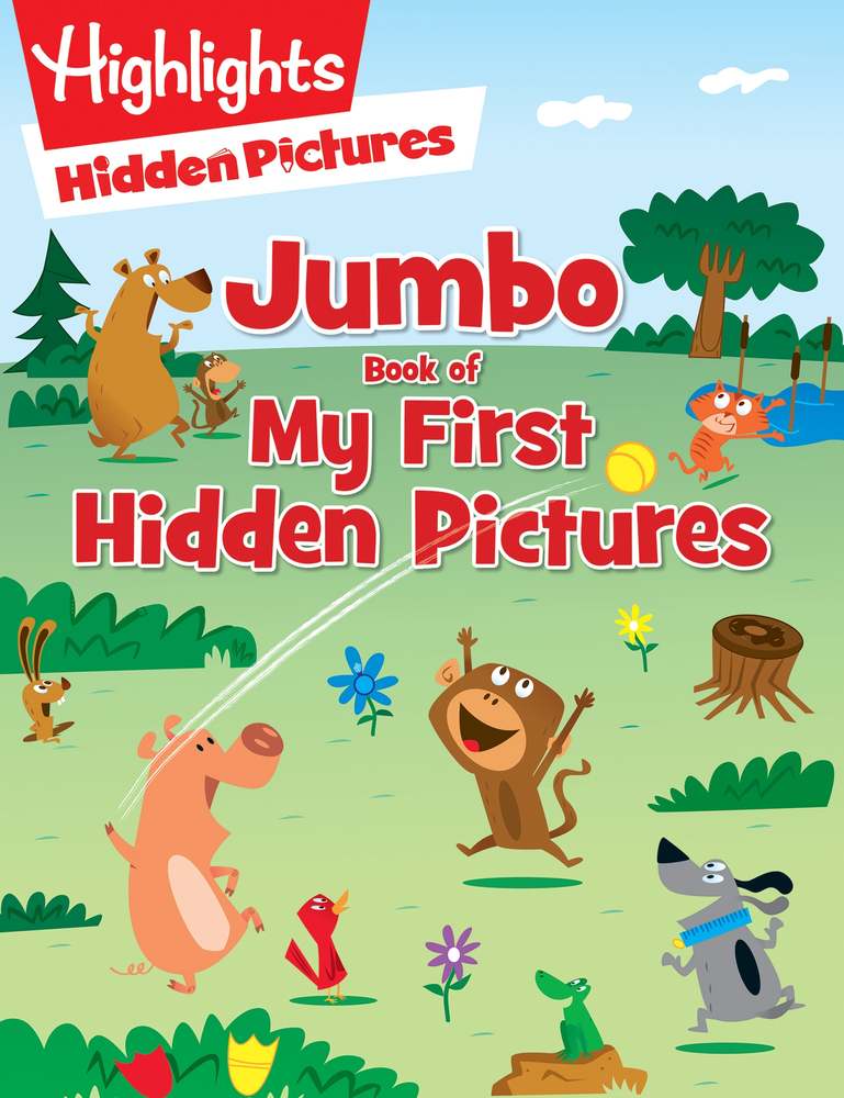 Jumbo Book of My First Hidden Pictures book cover