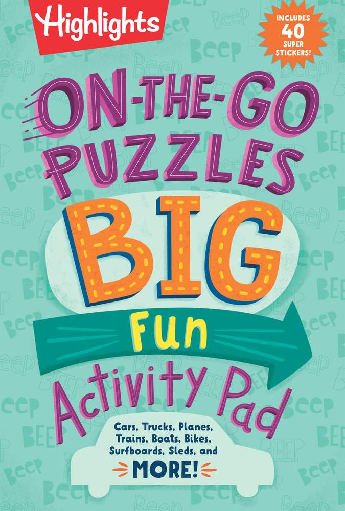 On-the-Go Puzzles Big Fun Activity Pad book cover