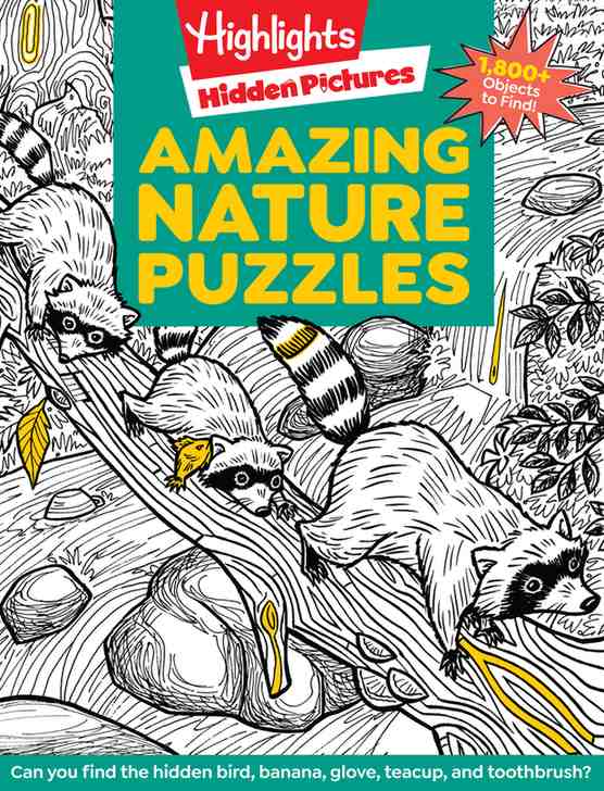 Amazing Nature Puzzles book cover
