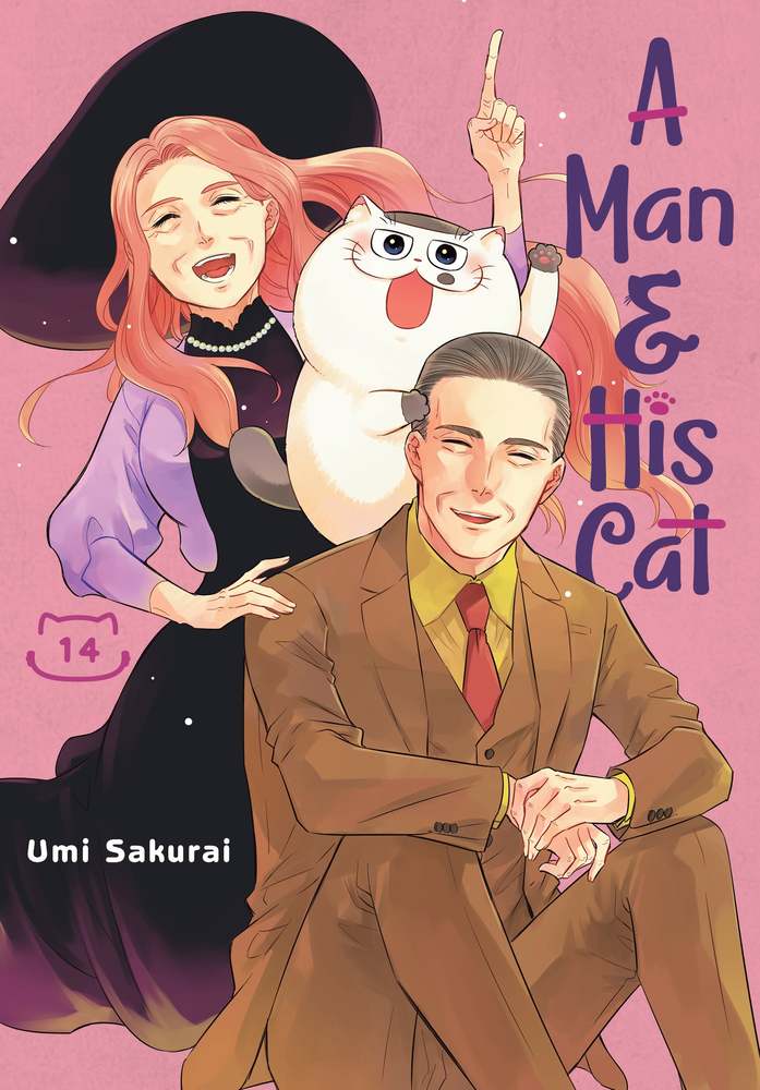 A Man and His Cat 14 book cover