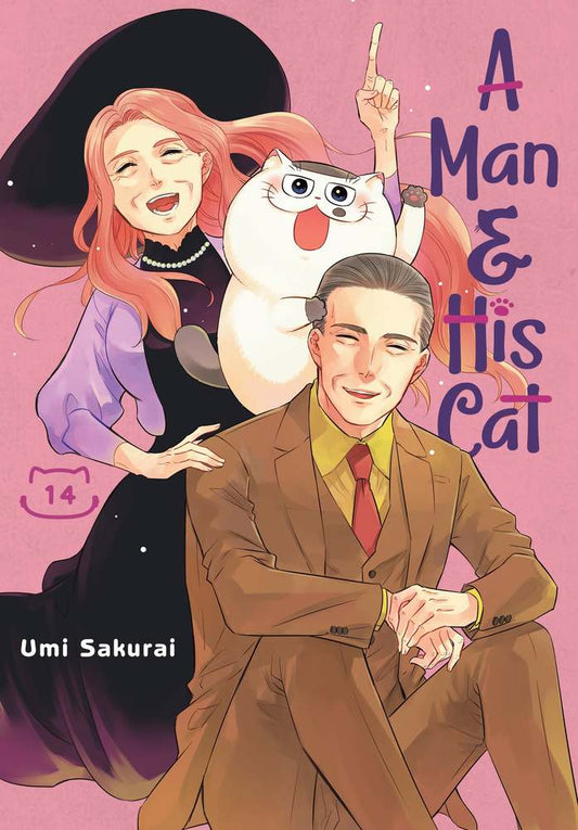 A Man and His Cat 14 book cover