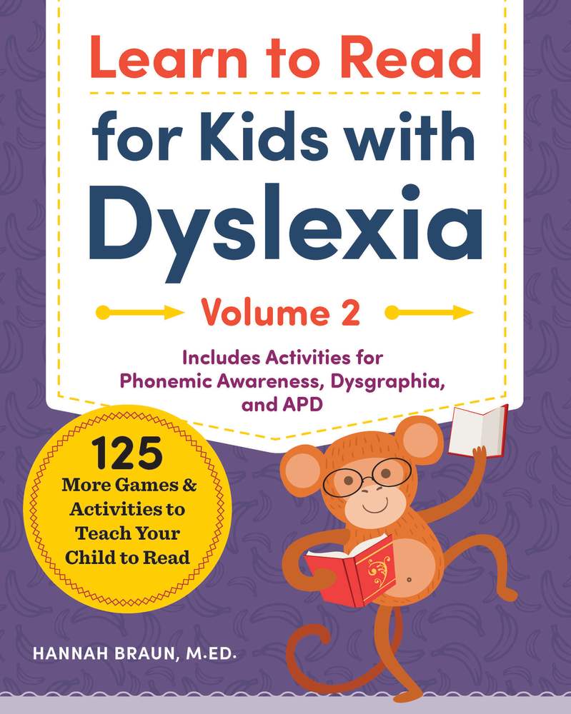 Learn to Read For Kids with Dyslexia, Volume 2 book cover