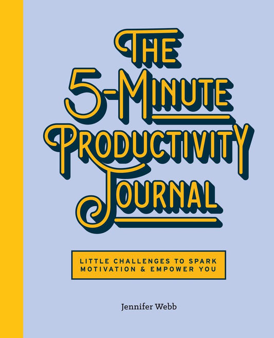 The 5-Minute Productivity Journal book cover