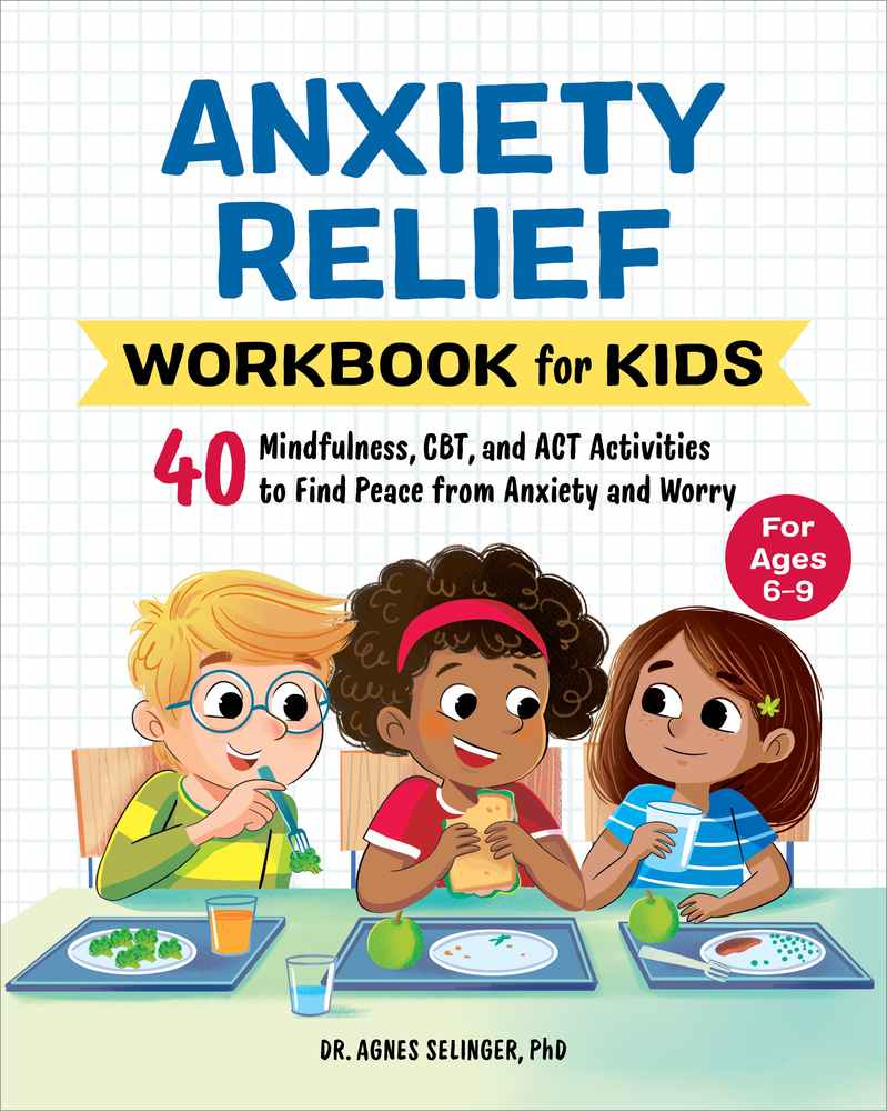 Anxiety Relief Workbook for Kids book cover