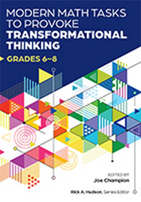 Modern Math Tasks to Provoke Transformational Thinking, Grades 6-8 cover