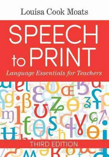 Speech to Print cover