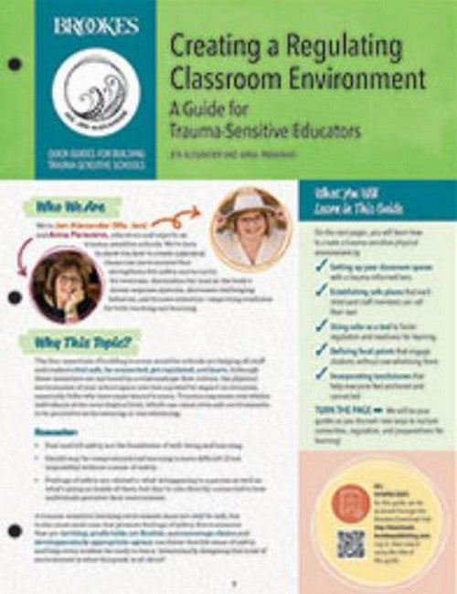 Creating a Regulating Classroom Environment cover