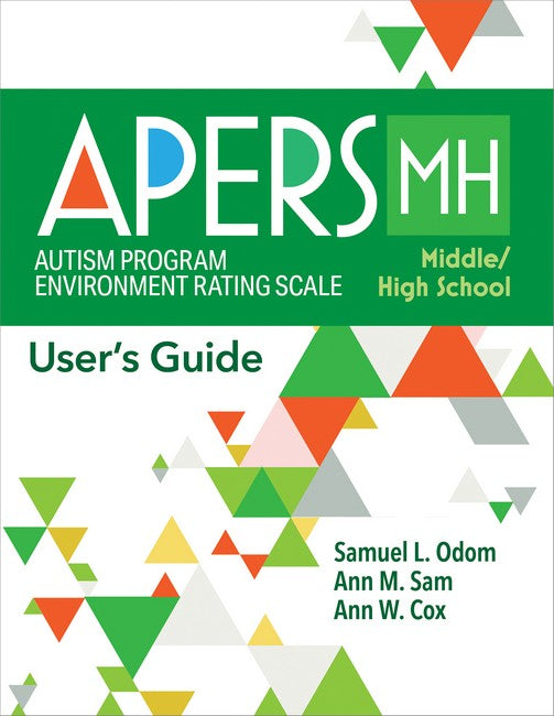 Autism Program Environment Rating Scale - Middle/High School (APERS-MH) cover