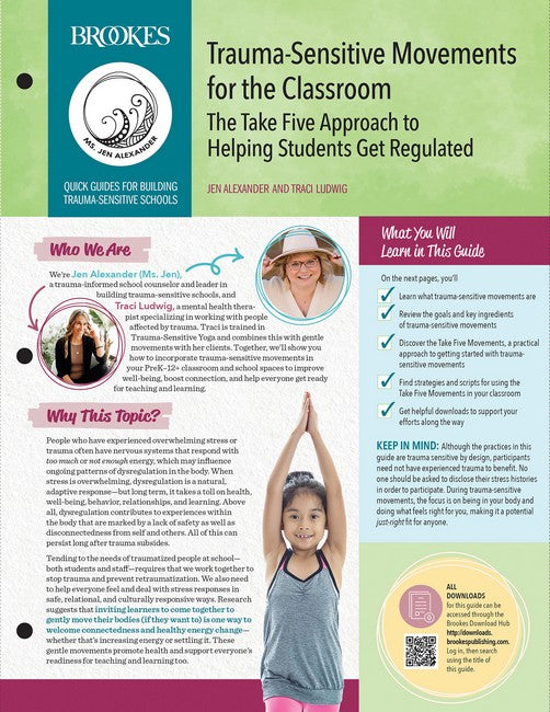 Trauma-Sensitive Movements for the Classroom cover