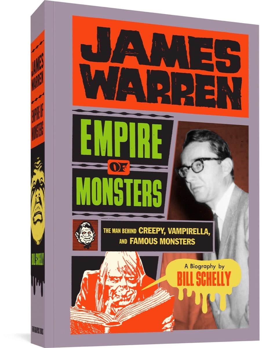 James Warren, Empire of Monsters: The Man Behind Creepy, Vampirella, and Famous Monsters cover