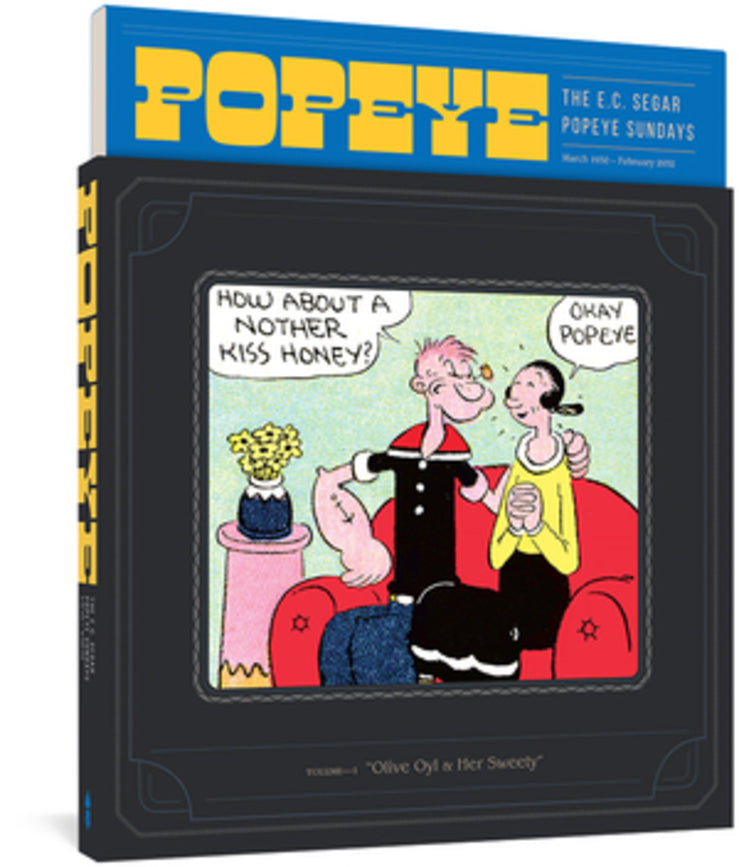 The E. C. Segar Popeye Sundays cover