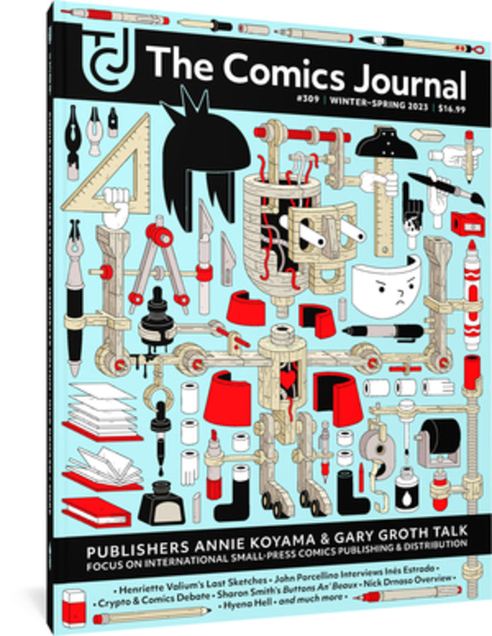 The Comics Journal cover