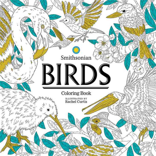 Birds: A Smithsonian Coloring Book book cover