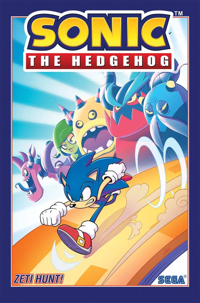 Sonic the Hedgehog, Vol. 11 Zeti Hunt! book cover