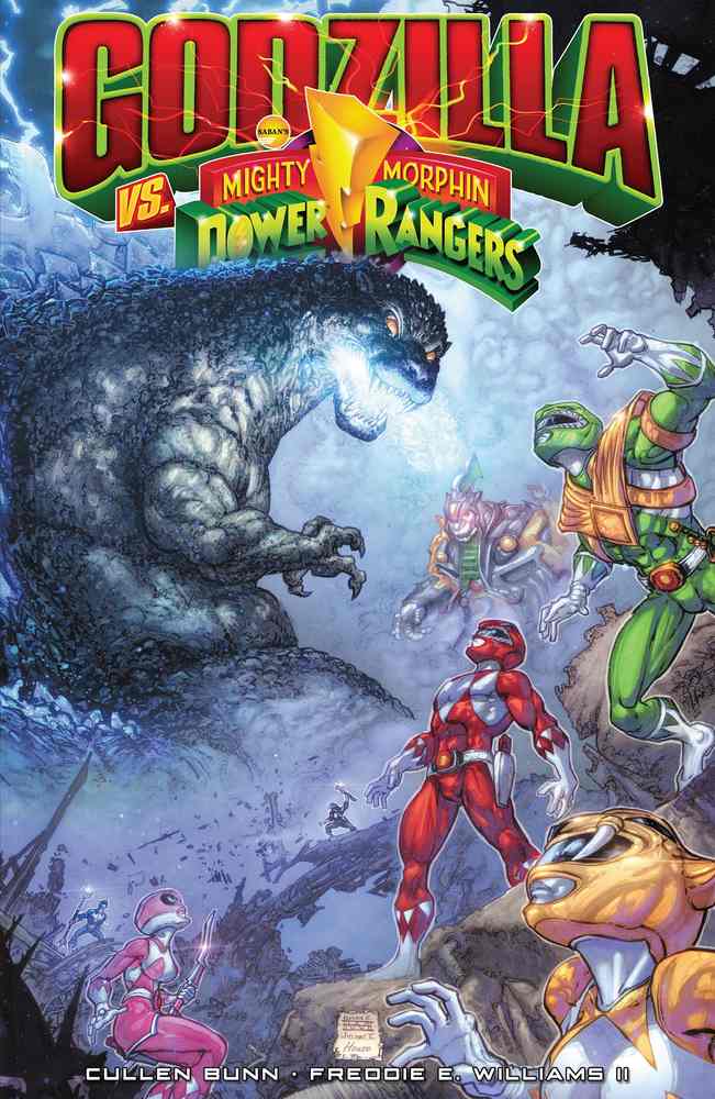 Godzilla Vs. The Mighty Morphin Power Rangers book cover