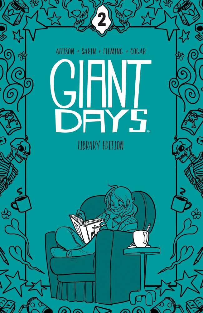 Giant Days Library Edition Vol. 2 book cover